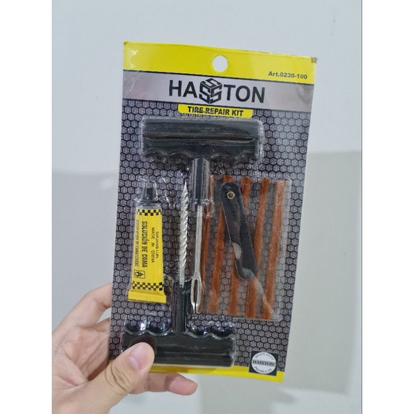 ALAT TAMBAL BAN &quot;HASSTON PROHEX&quot; GAGANG PLASTIK PVC / ALAT TEMBEL BAN