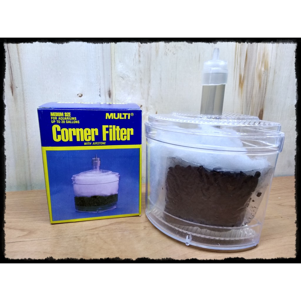 Multi Corner filter pojok medium aquarium aquascape murah