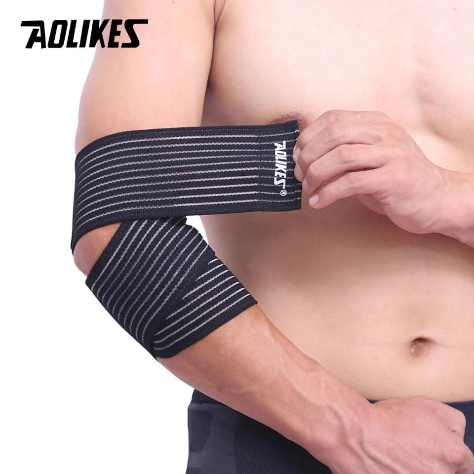 AOLIKES 1546 Adjustable Elbow Support - Deker Pelindung Siku Tangan Elastis