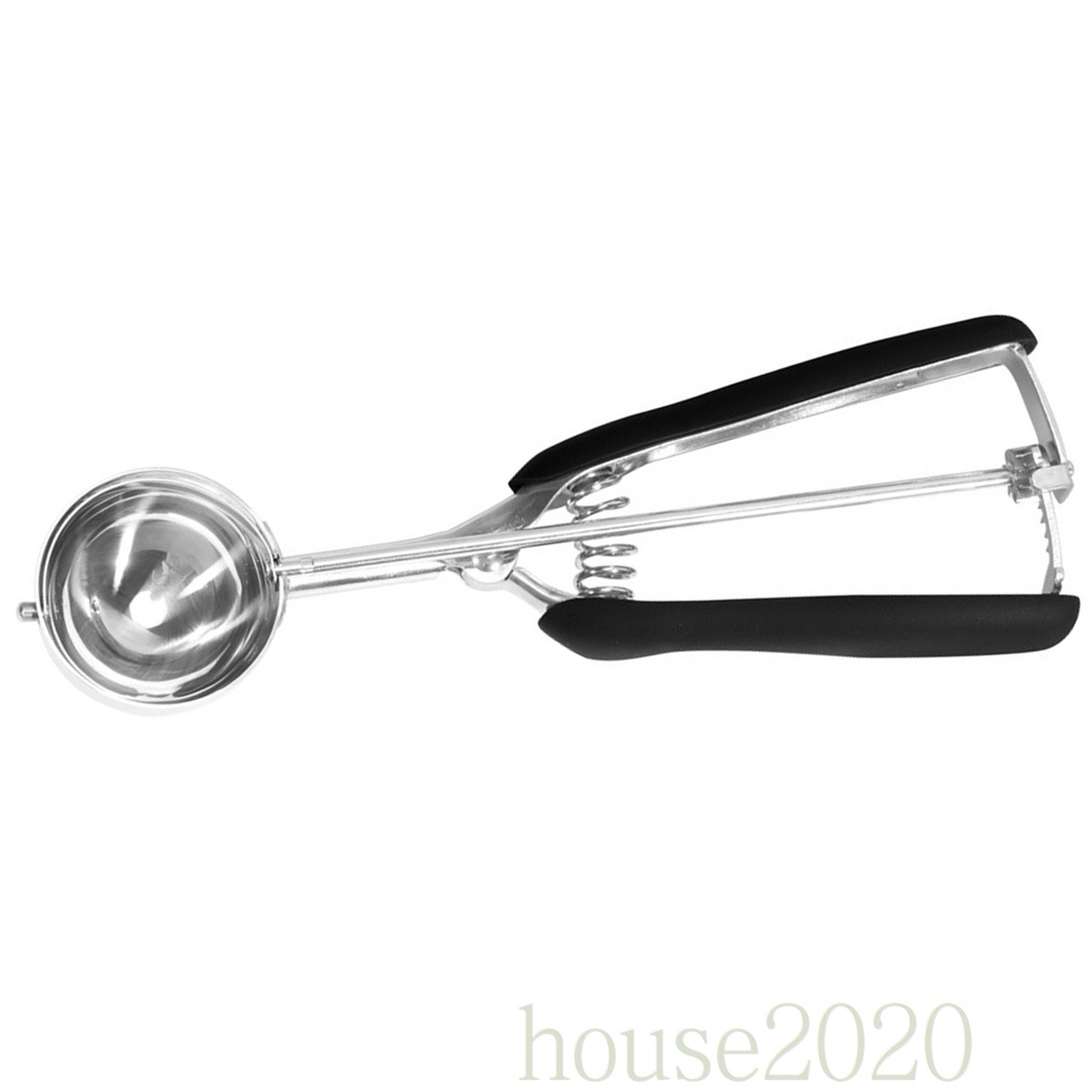 (House2020) Sendok Es Krim / Buah / Kentang Bahan Stainless Steel Ukuran 3cm