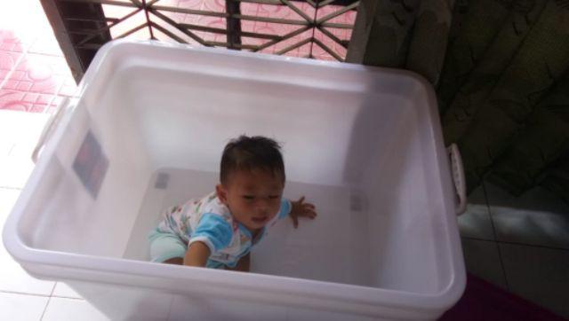 Gratis Ongkir! Box Container 140l / Container Serbaguna 1320 (140l) - Gajah Plastik