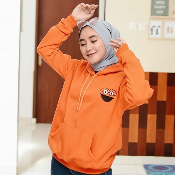 MVP - Sesame Oscar Hoodie - Jaket Hoodie Pria dan Wanita