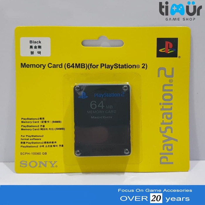 Memory Card PS2 64MB ORIGINAL Original original