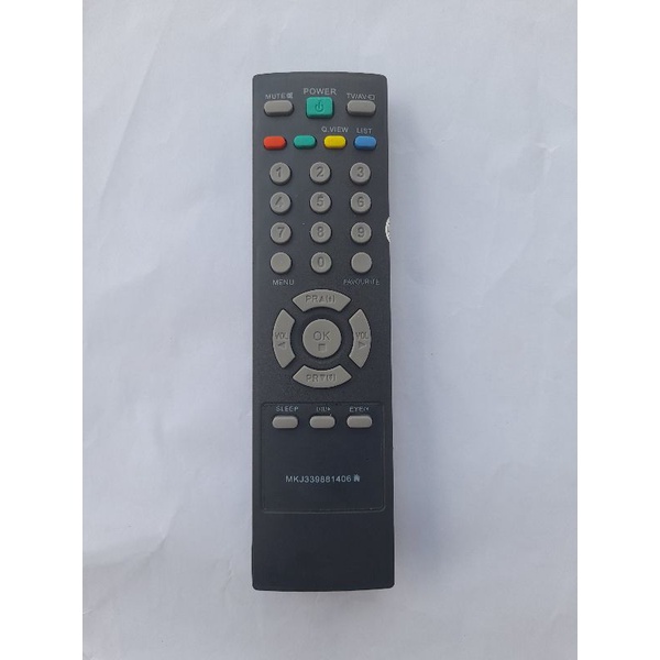 REMOT/REMOTE TV TABUNG LG SLIM/FLAT /LED PEARL BLACK 1406