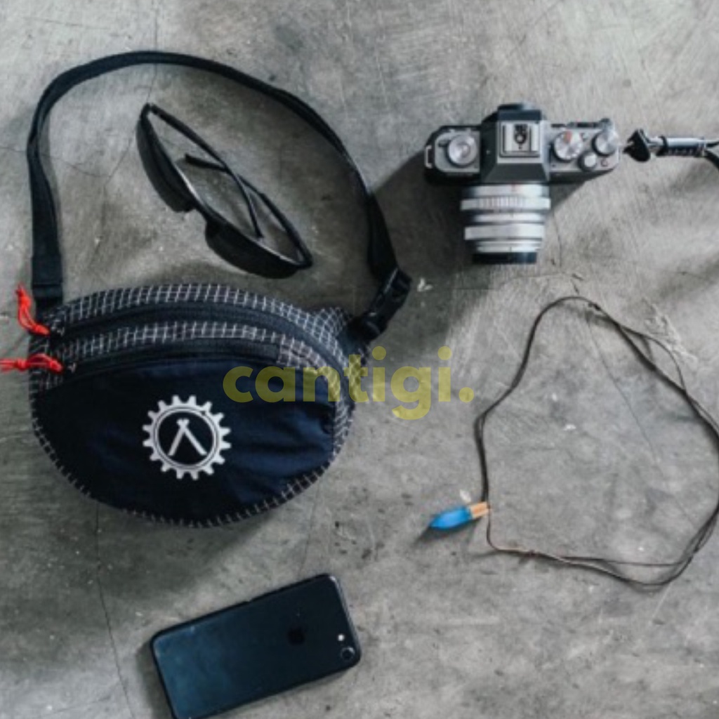 MONTE EQUIPMENT - GRAB BAG ZERO LITE - Fanny Pack 3L - Waistbag Gunung - Ultralight