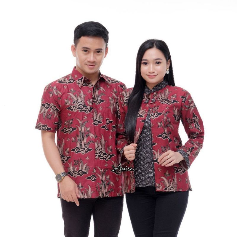 [PROMO] COUPLE HEM BLUS TRANDING INTERNATIONAL BATIK COUPLE TERLARIS