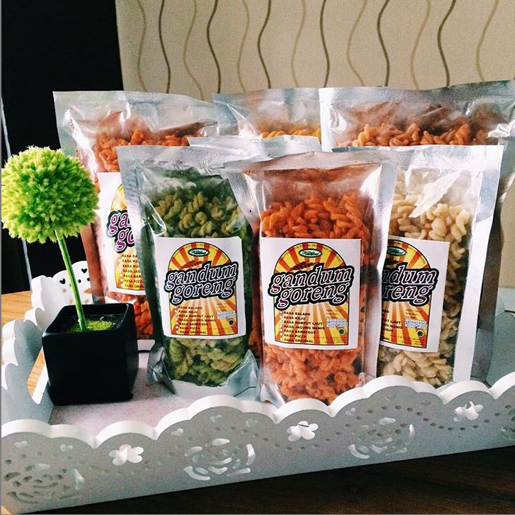 

Gandum goreng ukuran 100 gr