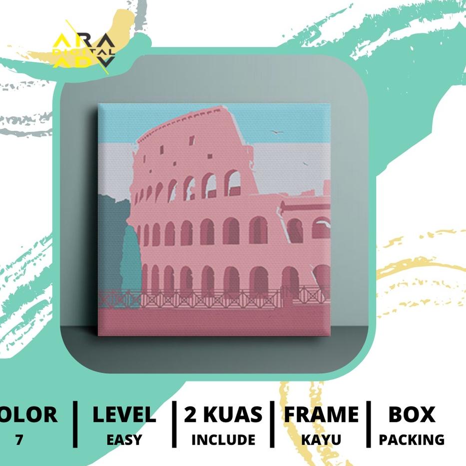 

Tidak Diragukan.. TRAVEL SERIES Paint by numbers kit I Painting I Painting by number I Kado Wisuda I Kado unik