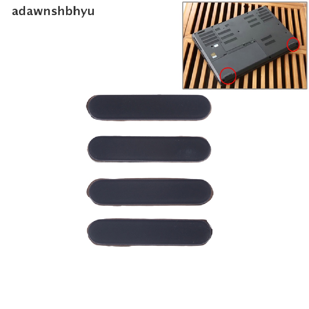 Adawnshbhyu 4PCS Kaki Karet Laptop Untuk Lenovo Thinkpad P50 P51 P52 Bottom Shell Rubber Pad