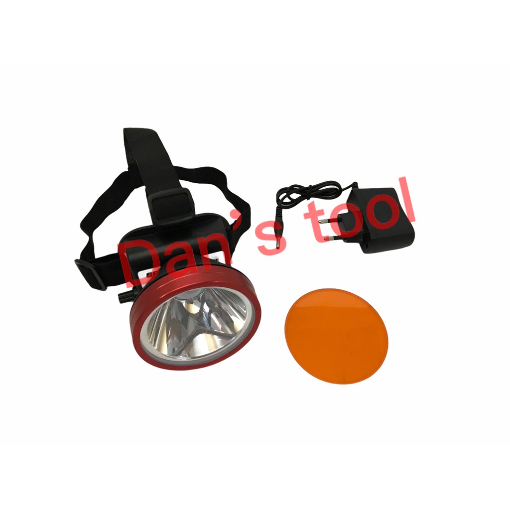 Senter Kepala SUPER LED 330 Rechargeable / Head Lamp / Lampu Kepala