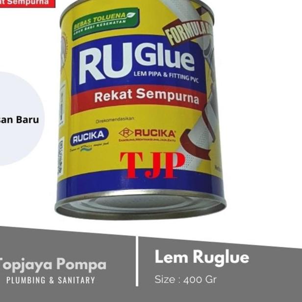 

Terlaris Lem Ruglue 400 Gr Promo.,.,
