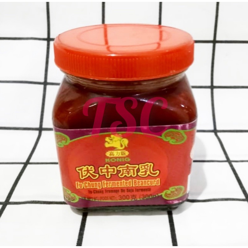

Konic Fu Chung Fermented Beancurd 300gr/Tauju/Tahu Ju/ Tau Ju/ Tahu Merah
