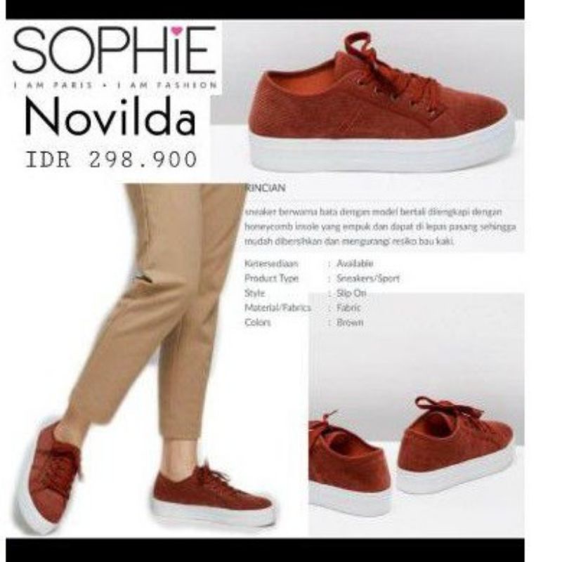 SEPATU WANITA SEPATU NOVILDA SHOPIE MARTIN 37