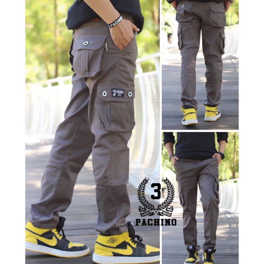 Celana Cargo Panjang Original 3Pachino