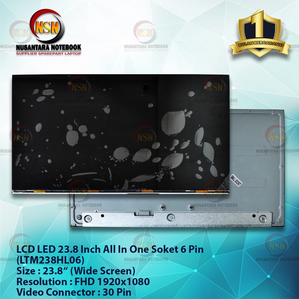 LED 23.8 INCH All In One LTM238HL06 Soket 6pin