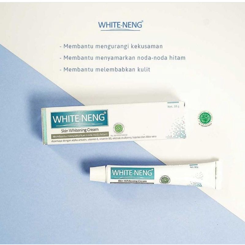 (PROMO)WHITE NENG Whitening Cream Pemutih / Pencerah / Penghilang Noda Hitam