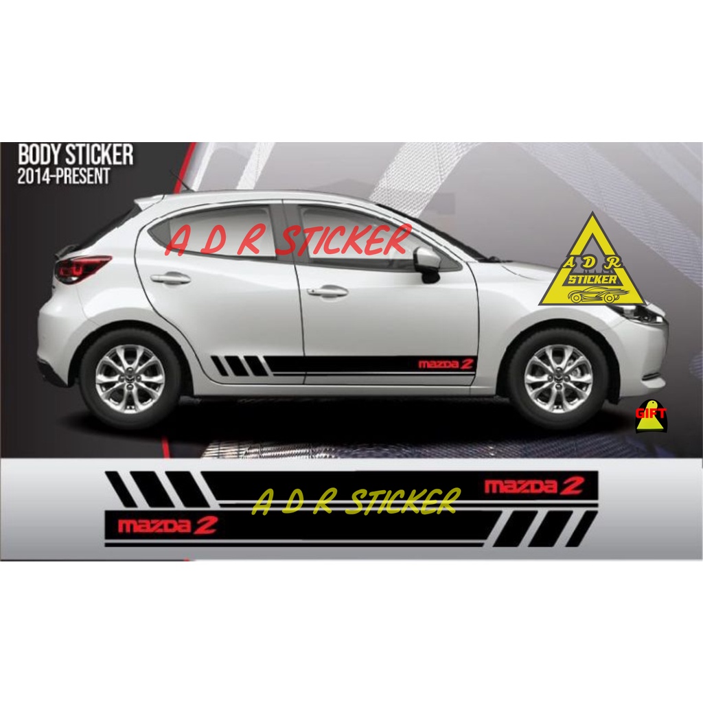 STICKER STIKER MOBIL MAZDA 2 STICKER LIST MOBIL MAZDA 2 TERBARU