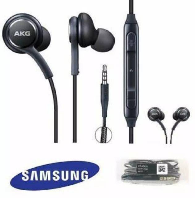 HEADSET SAMSUNG S8 DESIGN ORIGINAL BY AKG / HEDSET / HANDSFREE / HEADSET S8 AKG