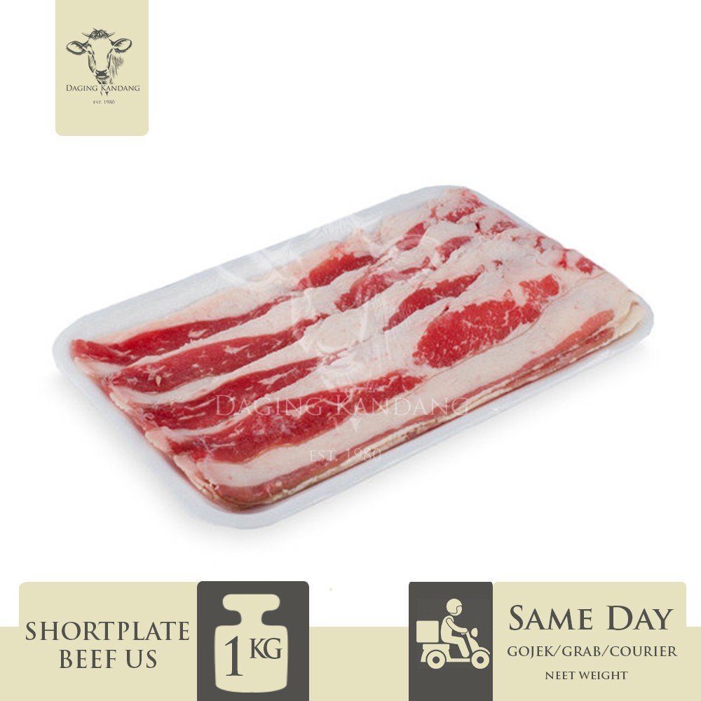 

SUPPLIER SHORTPLATE US BEEF 1KG | SLICE BEEF | DAGING KANDANG
