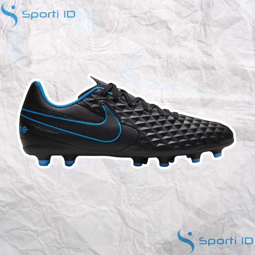 Sepatu Bola Nike Legend 8 Club FG Black Photo Blue AT6107-090 Original | Nike Tiempo 8 Club