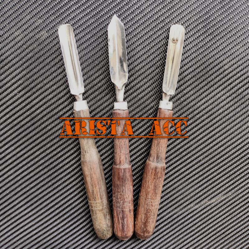 3pcs promo pisau ukir buah scoop /pisau garnish / pisau carving