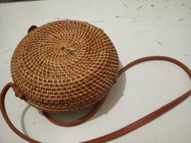 Tas Rotan Kendi / Bola Decoupage