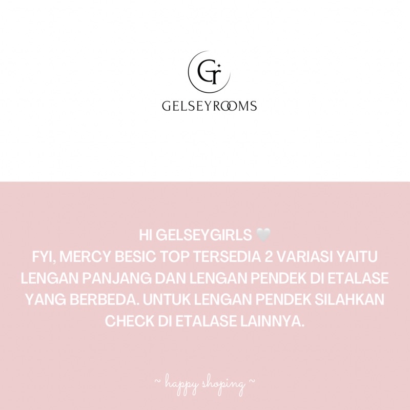 GELSEYROOMS | Mercy Top Atasan Lengan Panjang-1