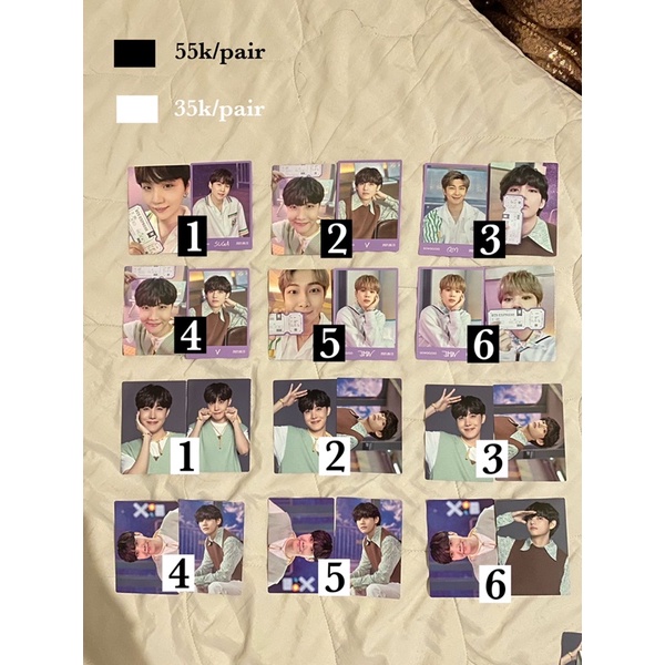 

MPC SOWOOZOO BTS/photocard sowoozoo bts (belum incl packing)