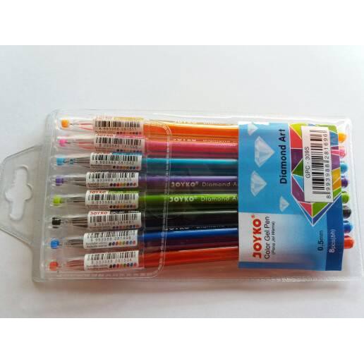 

Art / Pena Gel Warna / Color Gel Pen Joyko Diamond Art