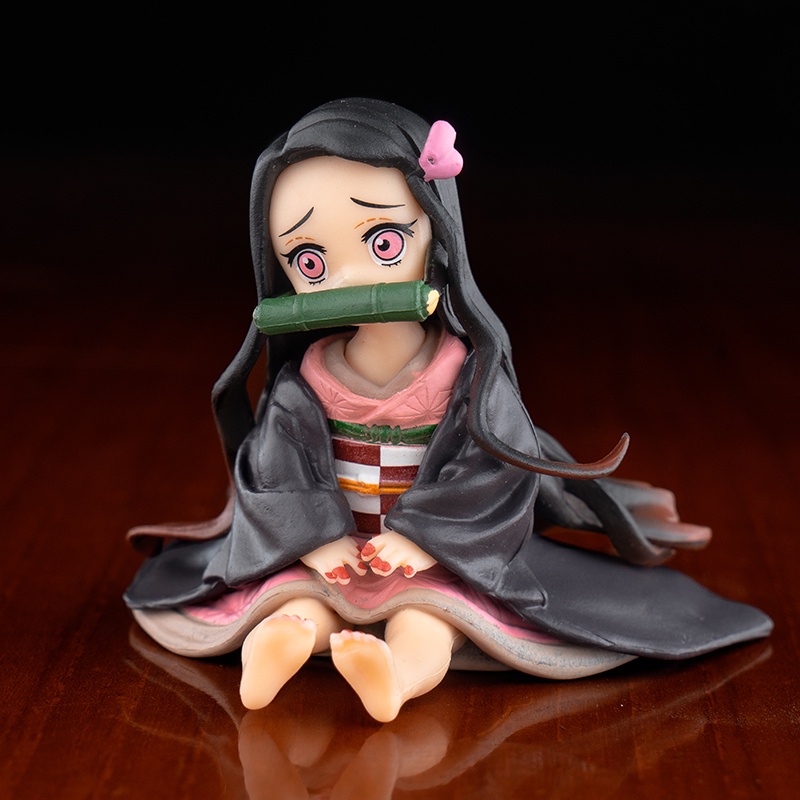 Mainan Boneka Action Figure Demon Slayer Kimetsu No Yaiba Kamado Tanjiro Zenitsu Handmade Untuk Hadiah