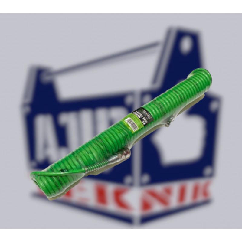(TEKIRO) Selang Recoil Hijau ukuran 9m (5 x 8mm) asli