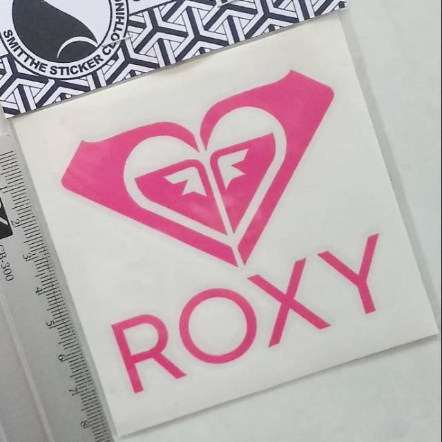 

Stiker Roxy Logo Cutting Sticker Pink 8cm