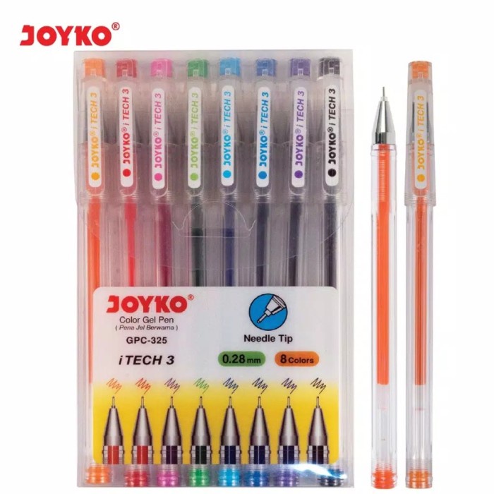 

Star Pulpen Gel Color Pen Gpc-325 Itech 3 Joyko Berkualitas