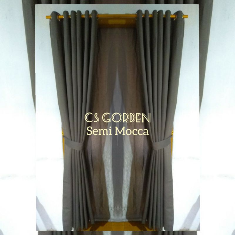 Gorden polos gorden blackout murah gordeng hordeng gordyn