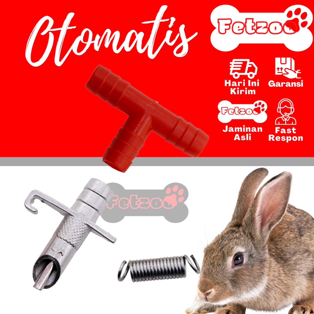 Nipple Nipel Nepel Kelinci Alat Minum Kelinci FETZOO