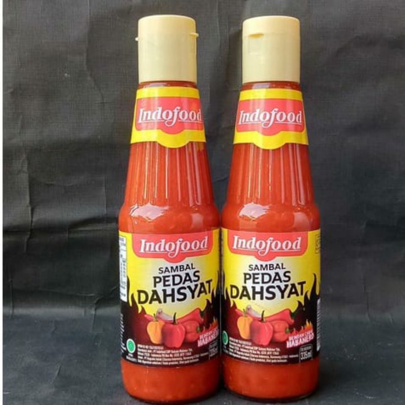 

Sambal Pedas Dahsyat Indofood Botol Kaca