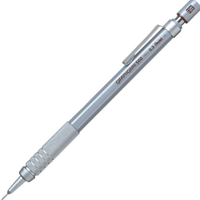 

[COD] Pentel Graph Gear 500 Drafting Pencil - 0.3 mm BERKUALITAS Kode 680