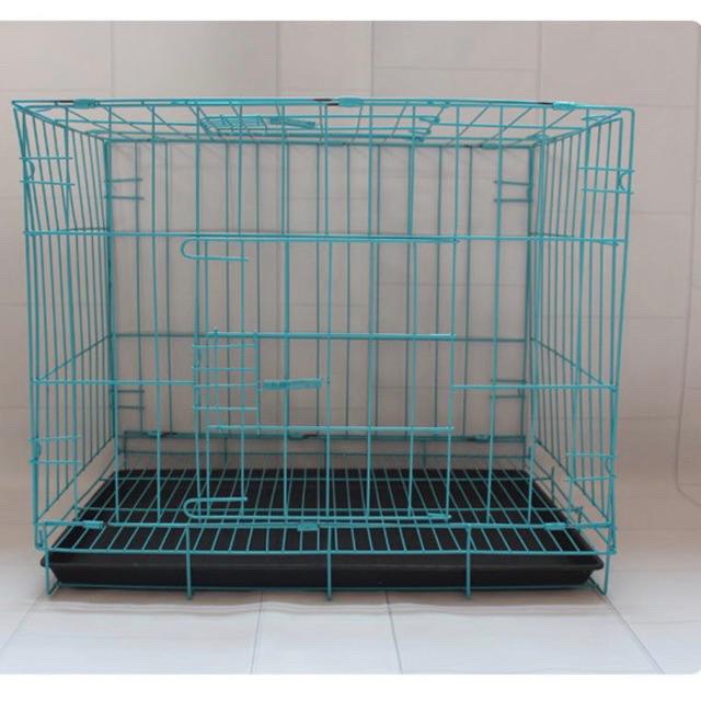 Kandang Besi Lipat Ukuran 60 x 42 x 50 Untuk Anjing dan Kucing-7