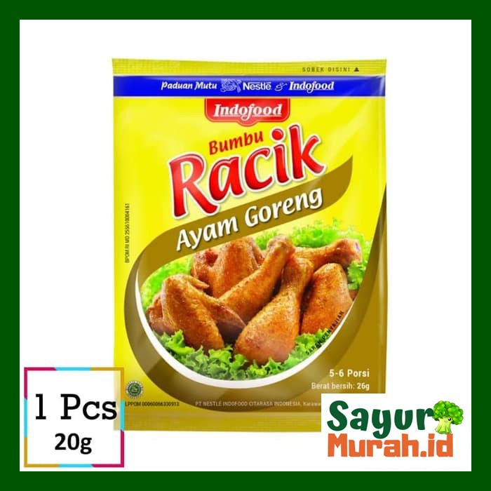 

BUMBU RACIK AYAM GORENG [1 Pack, 20g]