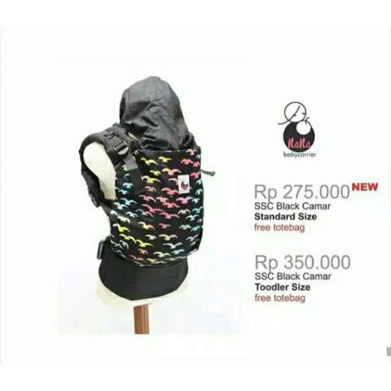 Gendongan Bayi SSC Nana BabyCarrier size Standard