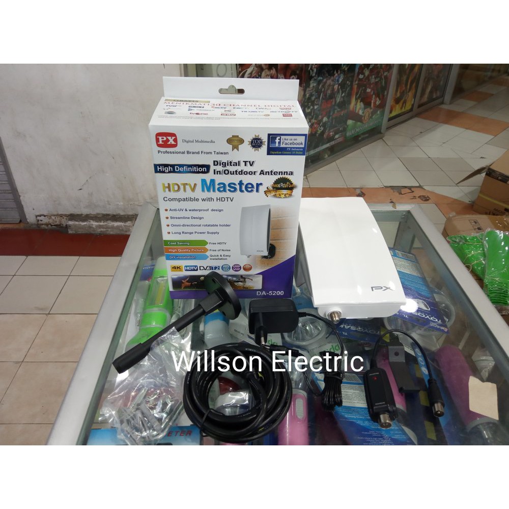 Antena Digital HDTV PX 5200 indoor outdoor