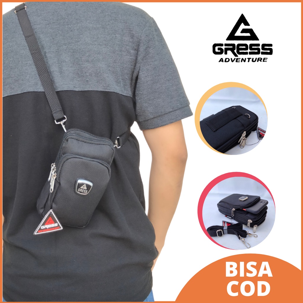 Tas Selempang Slempang Tas hp Mini Pria Distro Terbaru
