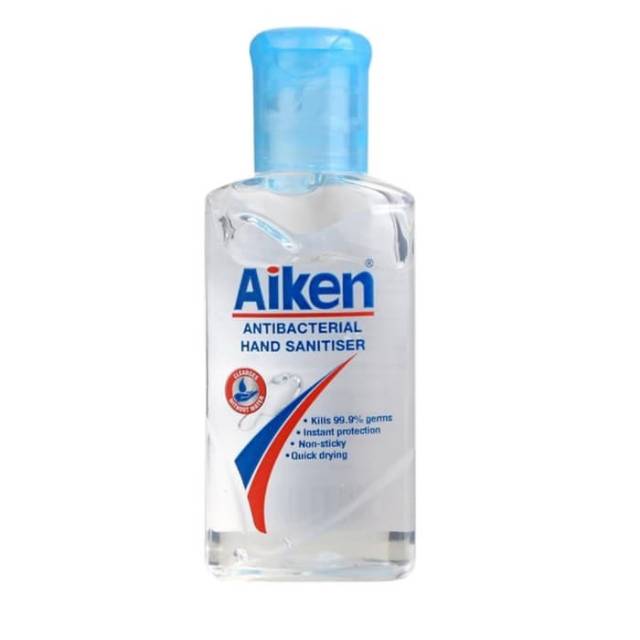 Aiken instant hand sanitiser sanitizer antiseptik antibacterial pembersih tangan 50ml 200ml gel