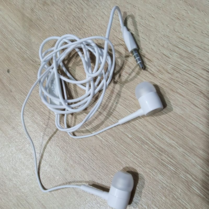 HEADSET INFINIX ORIGINAL 100% CABUTAN EARPHONES JACK AUDIO WITH MIC