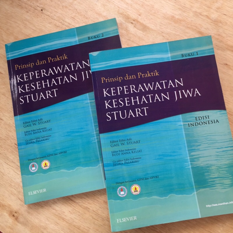 

(PRELOVED) Keperawatan Kesehatan Jiwa Stuart Buku 1 dan Buku 2