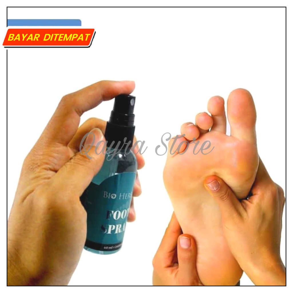 Spray Penghilang bau kaki TERBUKTI AMPUH 100% ORIGINAL BPOM Pengharum kaki Obat bau kaki Permanen