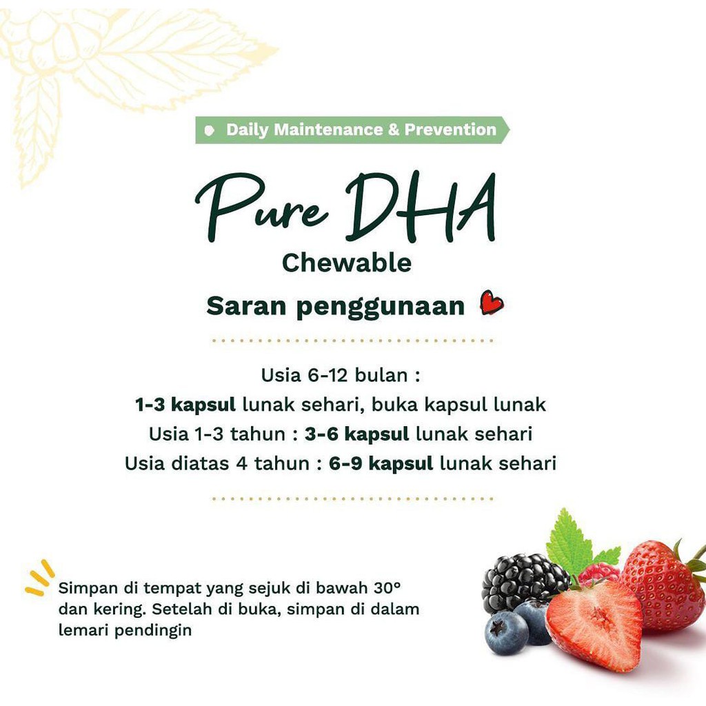 ChildLife Pure DHA Natural Strawberry Flavor 90 Softgel -  BPOM indonesia
