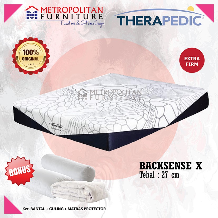Kasur Springbed Therapedic Backsense X / Spring bed matrass orthopedic