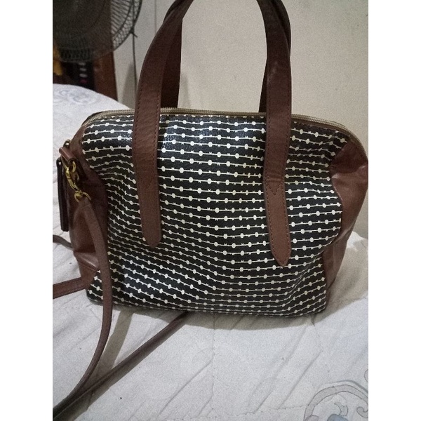 Preloved fossil satchel signature