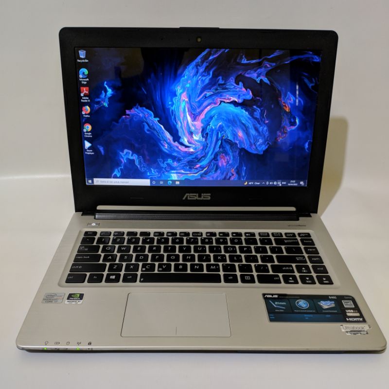 laptop ultrabook tipis editing/rendering asus k46c - core i7 - ram 16gb - dual vga Nvidia GeForce GT 635m